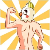 Cockatoo WhatsApp Sticker #20