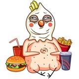 Cockatoo WhatsApp Sticker #22