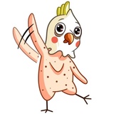 Cockatoo WhatsApp Sticker #5