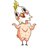 Cockatoo WhatsApp Sticker #6