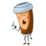 Coffe - Diveo Media WhatsApp Sticker #8