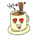 Coffee Chan WhatsApp Sticker #3