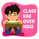 Collage Typo WhatsApp Sticker #7