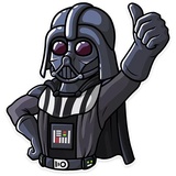 Darth Vader WhatsApp Sticker #3