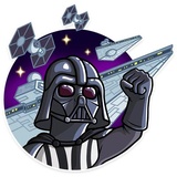 Darth Vader WhatsApp Sticker #7