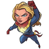 Comic Heroes WhatsApp Sticker #12