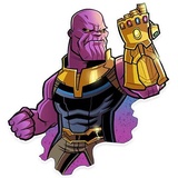 Comic Heroes WhatsApp Sticker #25