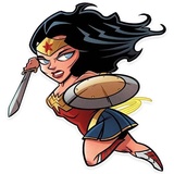 Comic Heroes WhatsApp Sticker #29