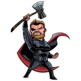 Comic Heroes WhatsApp Sticker #3