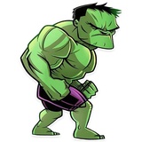 Comic Heroes WhatsApp Sticker #5