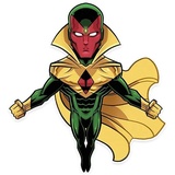 Comic Heroes WhatsApp Sticker #7