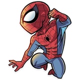 Comic Heroes WhatsApp Sticker #8