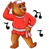 Comrade Bearski WhatsApp Sticker #16
