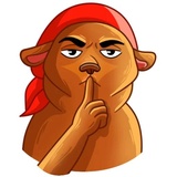 Comrade Bearski WhatsApp Sticker #19