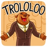 Comrade Bearski WhatsApp Sticker #23