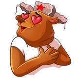 Comrade Bearski WhatsApp Sticker #25