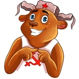 Comrade Bearski WhatsApp Sticker #27