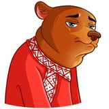Comrade Bearski WhatsApp Sticker #8