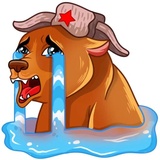 Comrade Bearski WhatsApp Sticker #9