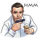 Agent 007 WhatsApp Sticker #11