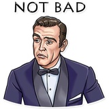 Agent 007 WhatsApp Sticker #22