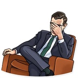 Agent 007 WhatsApp Sticker #25