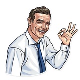 Agent 007 WhatsApp Sticker #27