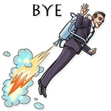 Agent 007 WhatsApp Sticker #30