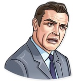 Agent 007 WhatsApp Sticker #4