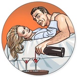 Agent 007 WhatsApp Sticker #7