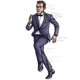 Agent 007 WhatsApp Sticker #9