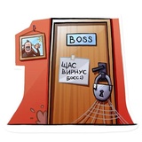 Office Life WhatsApp Sticker #12