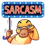 Cooper the Platypus WhatsApp Sticker #18