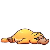 Cooper the Platypus WhatsApp Sticker #22