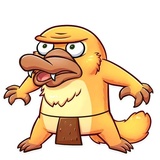 Cooper the Platypus WhatsApp Sticker #26