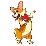 Corgeous WhatsApp Sticker #15