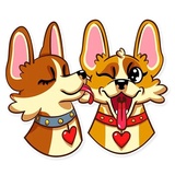 Corgeous WhatsApp Sticker #2
