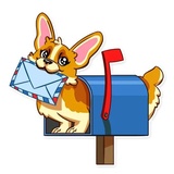 Corgeous WhatsApp Sticker #6