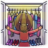 Cosplay Girls WhatsApp Sticker #11