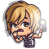 Cosplay Girls WhatsApp Sticker #28