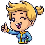 Cosplay Girls WhatsApp Sticker #3