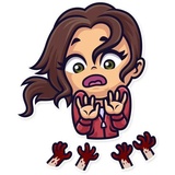 Cosplay Girls WhatsApp Sticker #4