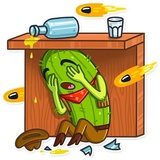 Cowboy Cactus WhatsApp Sticker #18