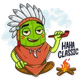 Cowboy Cactus WhatsApp Sticker #7