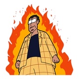 Shinchan WhatsApp Sticker #8