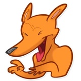 Crazy Dogs WhatsApp Sticker #13
