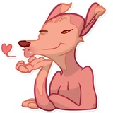 Crazy Dogs WhatsApp Sticker #2