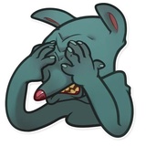 Crazy Dogs WhatsApp Sticker #28