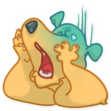 Crazy Dogs WhatsApp Sticker #3