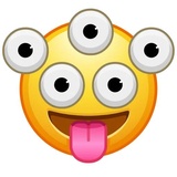 Crazy Emoji WhatsApp Sticker #19